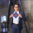 【出典：Facebook】ハロウィンの日にスーパーマンのクラーク・ケントに扮したトルドー首相