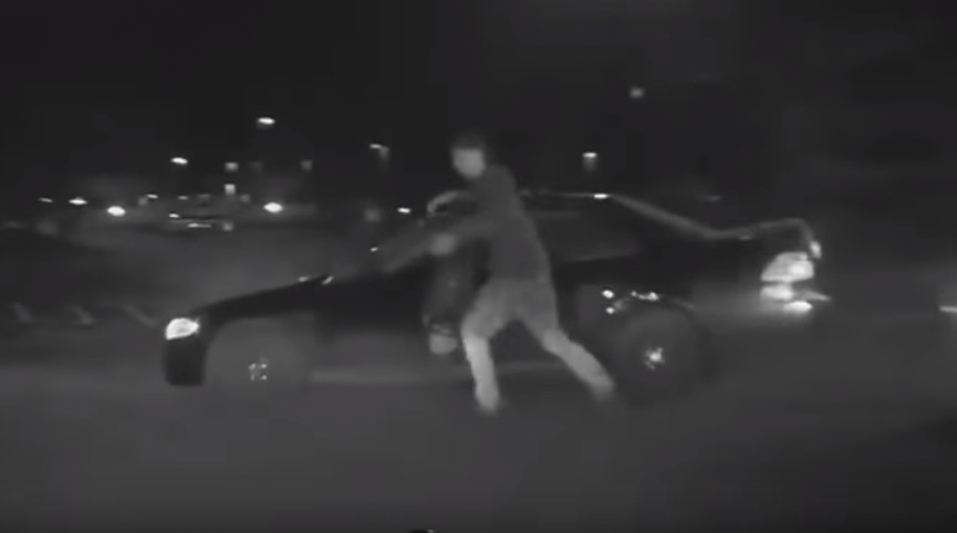 【出典：ODN/YouTube】車上荒らしの男、自分の失態で逮捕される。